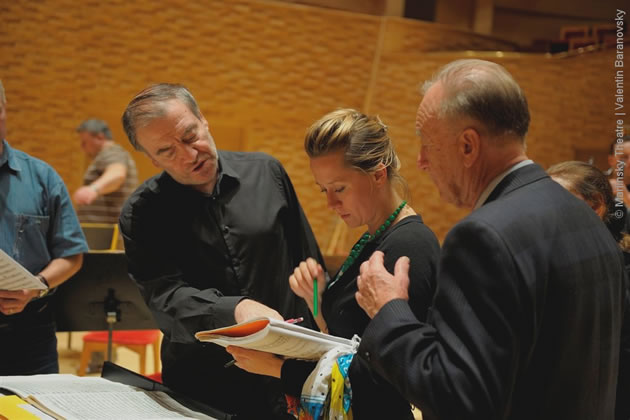 Valery Gergiev, Anika Vavić and Rodion Shchedrin